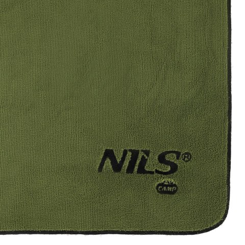 NCR15 RĘCZNIK Z MIKROFIBRY WOJSKOWY KHAKI 120x60 cm NILS CAMP