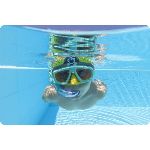 Zestaw do nurkowania dla dzieci turkusowy Bestway 24059