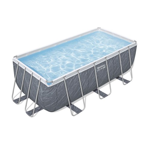 Basen ogrodowy stelażowy 412 x 201 x 122 cm 17w1 Bestway 56722