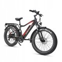 ROWER ELEKTRYCZNY JOBOBIKE ROBIN 48V FATBIKE 26" Czarny