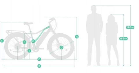ROWER ELEKTRYCZNY JOBOBIKE ROBIN 48V FATBIKE 26" HAMULCE HYDRAULICZNE