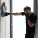 TB11 ELEKTRONICZNA TARCZA BOKSERSKA BLUETOOTH Z MUZYKĄ I RĘKAWICAMI HMS