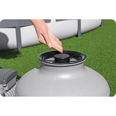 Pompa piaskowa do basenów 11355 L/h Bestway 58486 + kulki filtracyjne