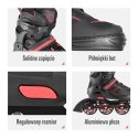 NA14174 A CZARNO-CZERWONE ROZM. S (31-34) ŁYŻWOROLKI NILS EXTREME