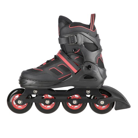 NA14174 A CZARNO-CZERWONE ROZM. S (31-34) ŁYŻWOROLKI NILS EXTREME