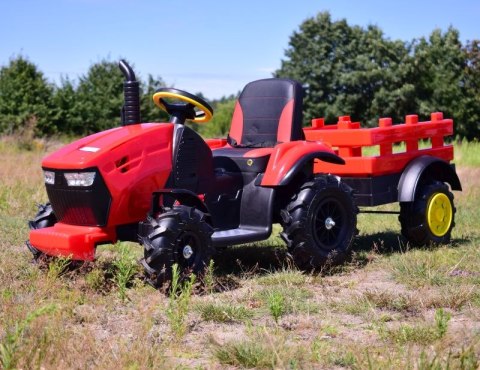 MEGA TRAKTOR Z PRZYCZEPĄ, KOŁA POMPOWANE, MIĘKKIE SIEDZENIE, PILOT,NOWOCZESNY PANEL, FUNKCJA BUJANIA/TT990D MEGA TRAKTOR Z PRZYCZEPĄ, KOŁA POMPOWANE, MIĘKKIE SIEDZENIE, PILOT,NOWOCZESNY PANEL, FUNKCJA BUJANIA/TT990D