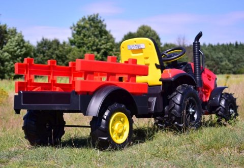 MEGA TRAKTOR Z PRZYCZEPĄ, KOŁA POMPOWANE, MIĘKKIE SIEDZENIE, PILOT,NOWOCZESNY PANEL, FUNKCJA BUJANIA/TT990D MEGA TRAKTOR Z PRZYCZEPĄ, KOŁA POMPOWANE, MIĘKKIE SIEDZENIE, PILOT,NOWOCZESNY PANEL, FUNKCJA BUJANIA/TT990D