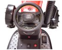 MEGA TRAKTOR Z PRZYCZEPĄ, KOŁA POMPOWANE, MIĘKKIE SIEDZENIE, PILOT,NOWOCZESNY PANEL, FUNKCJA BUJANIA/TT990D