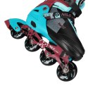 NA13810 ŁYŻWOROLKI TWIST NIEBIESKIE ROZM. S(31-34) NILS EXTREME