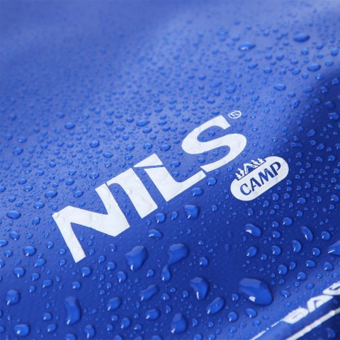 NC17103 KARIMATA SKŁADANA TURYSTYCZNA Z PODBICIEM ALUMINIOWYM + XPE 195 CM NIEBIESKA NILS CAMP
