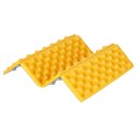 NC17105 MATA KEMPINGOWA DO SIEDZENIA Z PODBICIEM ALUMINIOWYM +IXPE 40 CM ŻÓŁTA NILS CAMP