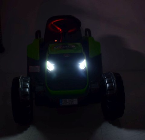 SUPER TRAKTOR "TRUCK"- NA AKUMULATOR Z PRZYCZEPĄ,WÓZEK,PILO T,APLIKACJA/DLSX18