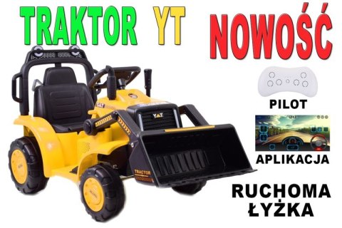 SUPER TRAKTOR Z ŁYŻKĄ YT - NA AKUMULATOR , PILOT, APLIKACJA/YT1066