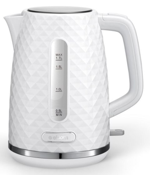 ELDOM CZAJNIK ELLI,POJ.1,7 L,MOC 2200 W,BIAŁY,STR
