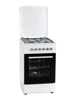 Kuchnia gazowo-elektryczna MPM-56-KGM-04 Biała
