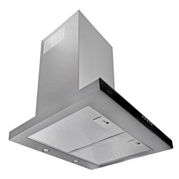 Okap kominowy AKPO WK-4 FENIKS SLIM GLASS 60 INOX (297 m3/h; 600mm; kolor inox)