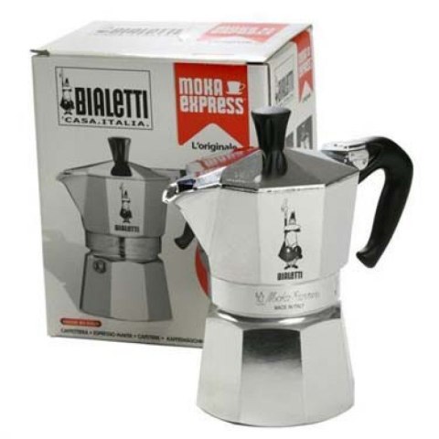 Kawiarka BIALETTI Moka Express 8006363011662 (kolor srebrny)