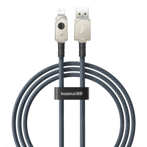 Kabel Baseus Unbreakable USB-IP 2.4A 1m (biały)