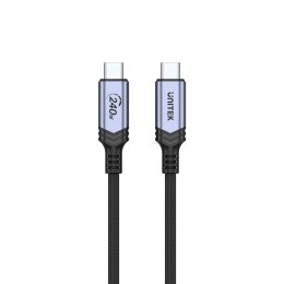 UNITEK KABEL USB-C 3.1 DO ŁADOWANIA, PD 240W, 2M