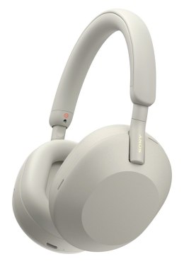 Słuchawki Sony WH-1000XM5 nauszne bluetooth srebrne (WYPRZEDAŻ)