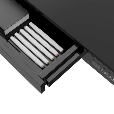 Biurko ACTIVEJET z elektryczną regulacją wysokości 140x70 ET119W-C czarny