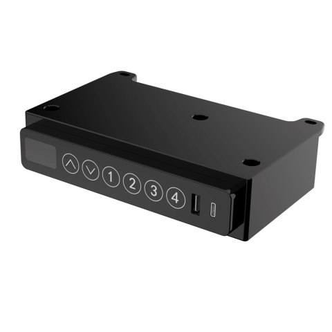 Biurko ACTIVEJET z elektryczną regulacją wysokości 140x70 ET119W-C czarny