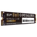 SSD Silicon Power US75 1TB M.2 Gen4 NVMe 7000/6000 MB/s (SP01KGBP44US7505)