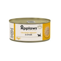 APPLAWS Natural Cat Food Pierś z kurczaka - mokra karma dla kota - 70g
