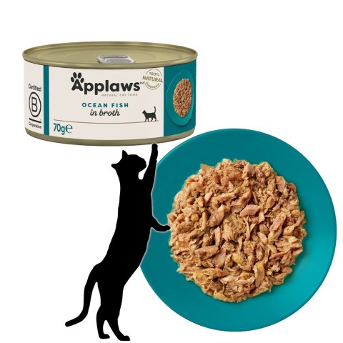 Applaws Cat Tin Ocean Fish 70g