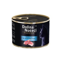 DOLINA NOTECI Premium bogata w jagnięcinę - mokra karma dla kota - 185g