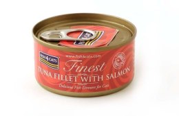 Fish4Cats Finest filet z Tuńczyka z Łososiem 70g