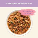 Purina Cat Chow Sensitive z łososiem i cukinią w sosie - mokra karma dla kota - 85 g