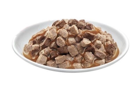 PREVITAL - Z wołowiną i wątróbką w sosie - Pełnoporcjowa karma dla dorosłych kotów - 0.415g