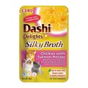 INABA CAT DASHI DELIGHTS SILKY CHICKEN SALMON 40g