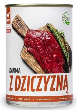 Tuf Tuf Puszka mielonka z dziczyzną 400g