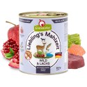 GranataPet Liebling´s Mahlzeit dziczyzna i łosoś mokra karma dla psa 800g