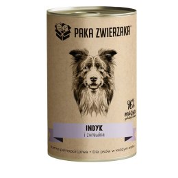 Paka Zwierzaka Indyk i żurawina 400g