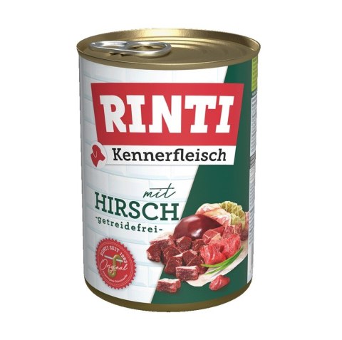 RINTI Kennerfleisch Jeleń puszka 400 g