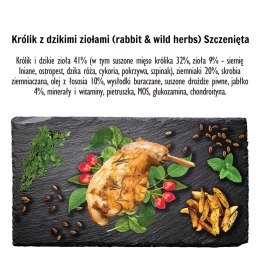 Paka Zwierzaka Seventh Heaven Królik z dzikimi ziołami PUPPY ''S'' 9kg