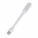 Activejet Lampka do komputera czytania USB 5V Biała
