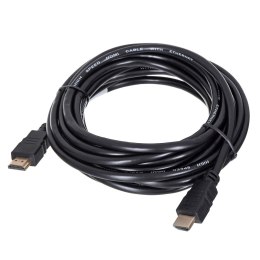 Kabel Lanberg CCS CA-HDMI-11CC-0050-BK (HDMI M - HDMI M; 5m; kolor czarny)