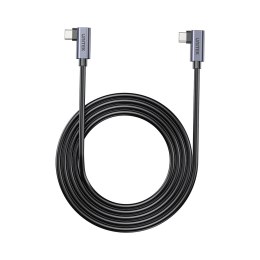 UNITEK KABEL USB-C KĄTOWY 90°/90° PD 100W M/M 1M
