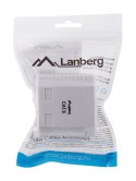 Gniazdo natynkowe Lanberg OU6-0002-W (RJ-45; UTP; kolor biały)