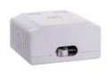 Gniazdo natynkowe Lanberg OU6-0002-W (RJ-45; UTP; kolor biały)