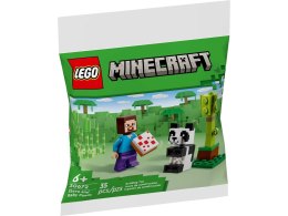 LEGO Minecraft 30672 Steve i mała panda