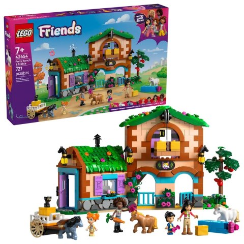 LEGO FRIENDS 42654 PONY RANCH & STABLE