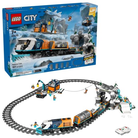LEGO CITY 60470 TRAINS EXPLORERS' ARCTIC POLAR EXPRESS TRAIN
