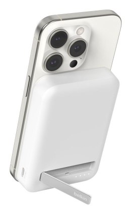 BELKIN POWERBANK BOOSTCHARGE PRO 8000 MAH 15W QI2 MAGSAFE BIAŁY