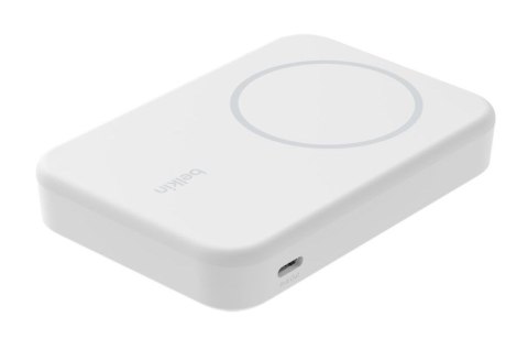 BELKIN POWERBANK BOOSTCHARGE PRO 8000 MAH 15W QI2 MAGSAFE BIAŁY BELKIN POWERBANK BOOSTCHARGE PRO 8000 MAH 15W QI2 MAGSAFE BIAŁY