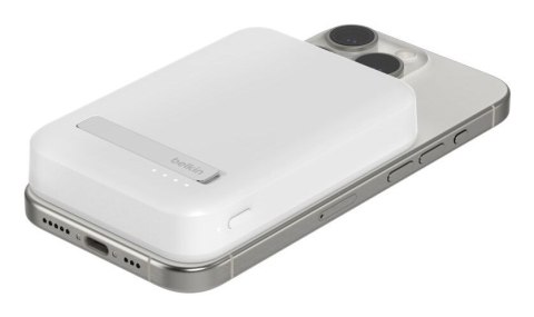 BELKIN POWERBANK BOOSTCHARGE PRO 8000 MAH 15W QI2 MAGSAFE BIAŁY BELKIN POWERBANK BOOSTCHARGE PRO 8000 MAH 15W QI2 MAGSAFE BIAŁY